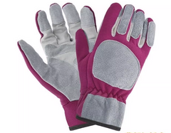Breathable Soft Pigskin Work Gloves for Gardening
