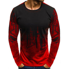 Camouflage Long Sleeve Youth T-Shirt for Men