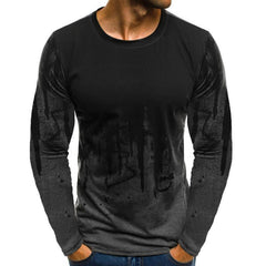 Camouflage Long Sleeve Youth T-Shirt for Men