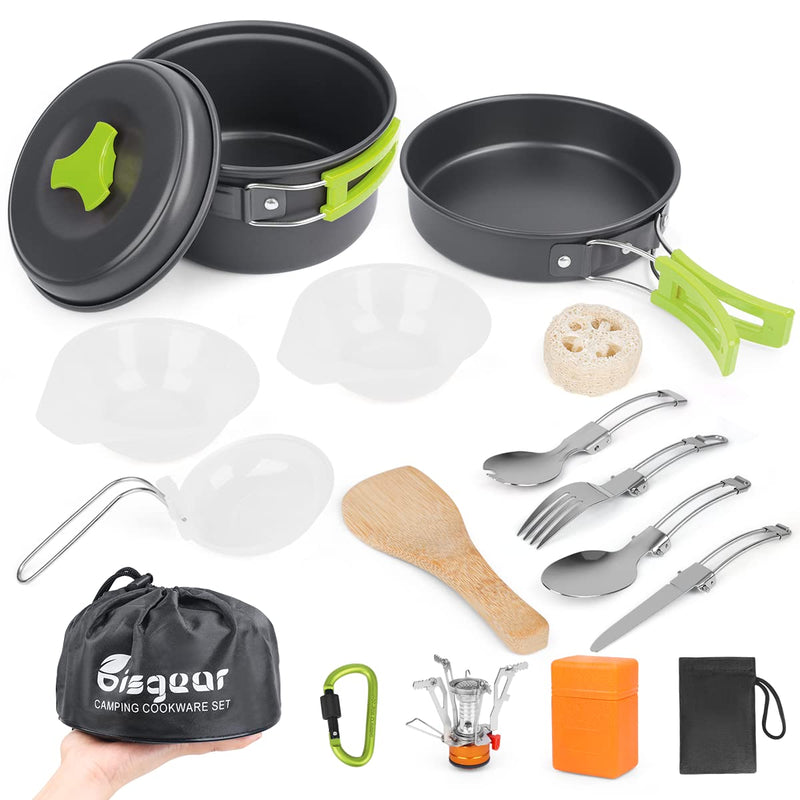 16pcs Camping Cookware
