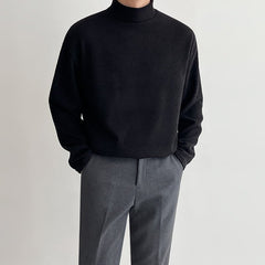 Thickened Versatile Solid Cotton T-Shirt for Men