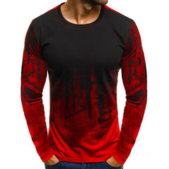 Camouflage Long Sleeve Youth T-Shirt for Men