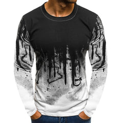 Camouflage Long Sleeve Youth T-Shirt for Men