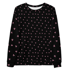 PETIT BOW SWEATSHIRT • BLACK
