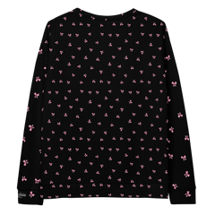 PETIT BOW SWEATSHIRT • BLACK