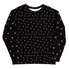 PETIT BOW SWEATSHIRT • BLACK