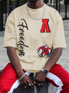 Roses and Diamonds Freedom T-Shirt for Men