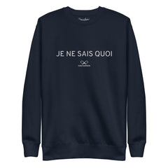 JE NE SAIS QUOI | EMBROIDERED PULLOVER | BLOCKPRINT