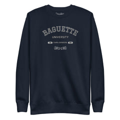 BAGUETTE UNIVERSITY SWEATSHIRT